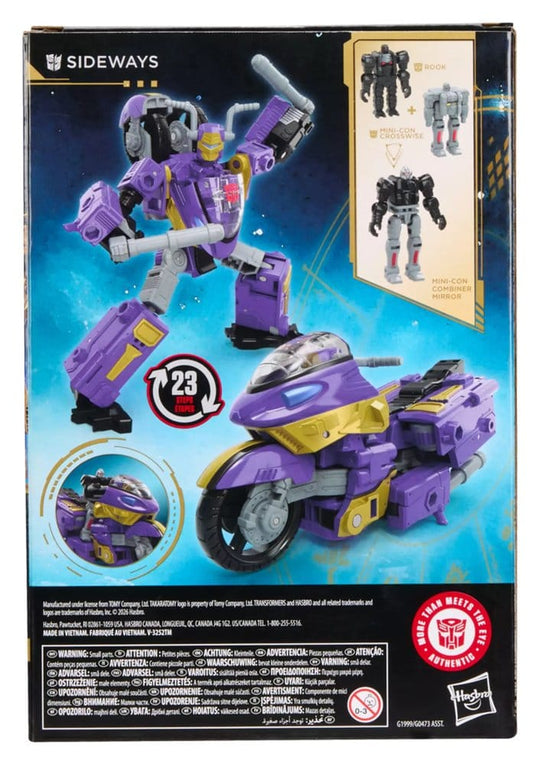 Transformers Age of the Primes Voyager Class Actionfigur Sideways 14 cm