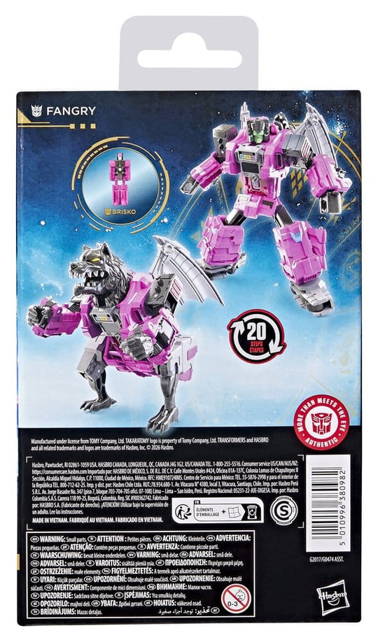 Transformers Age of the Primes Deluxe Class Action Figure Fangry 13 cm