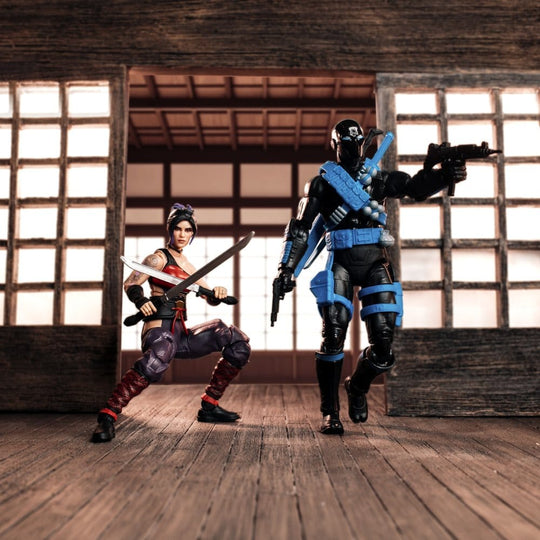 G.I. Joe Classified Series Action Figure 2-Pack Snake Eyes & Kim "Jinx" Arashikage 15 cm