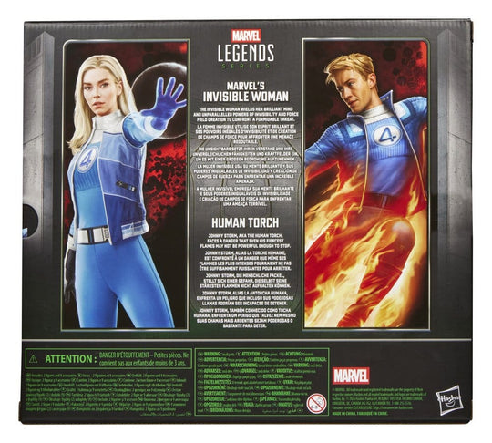 Avengers: Doomsday Marvel Legends Action Figure 2-Pack Marvel's Invisible Woman & Human Torch 15 cm