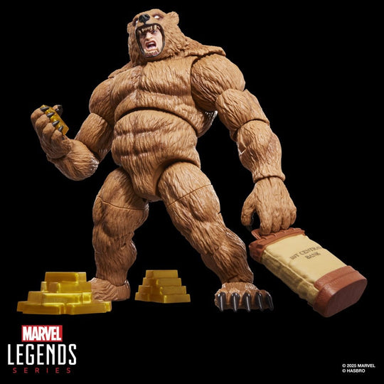 The Amazing Spider-Man Marvel Legends Action Figure Marvel's Grizzly 15 cm