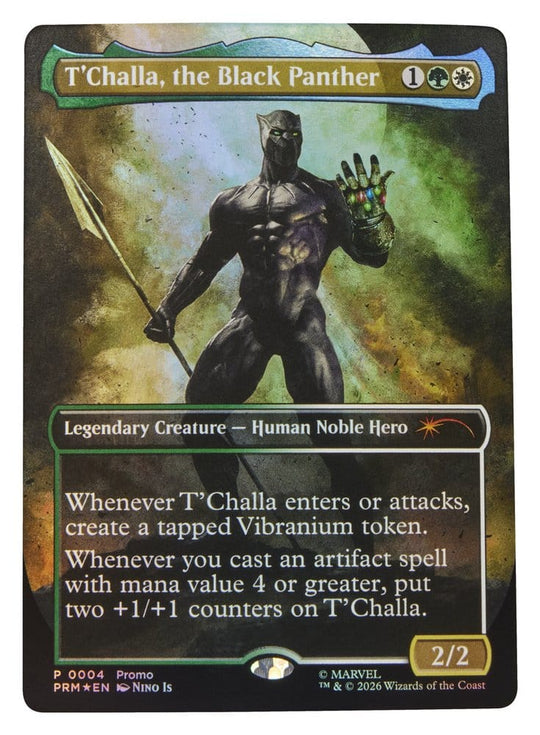 Magic The Gathering: Marvel Super Heroes Marvel Legends Action Figure Black Panther 15 cm