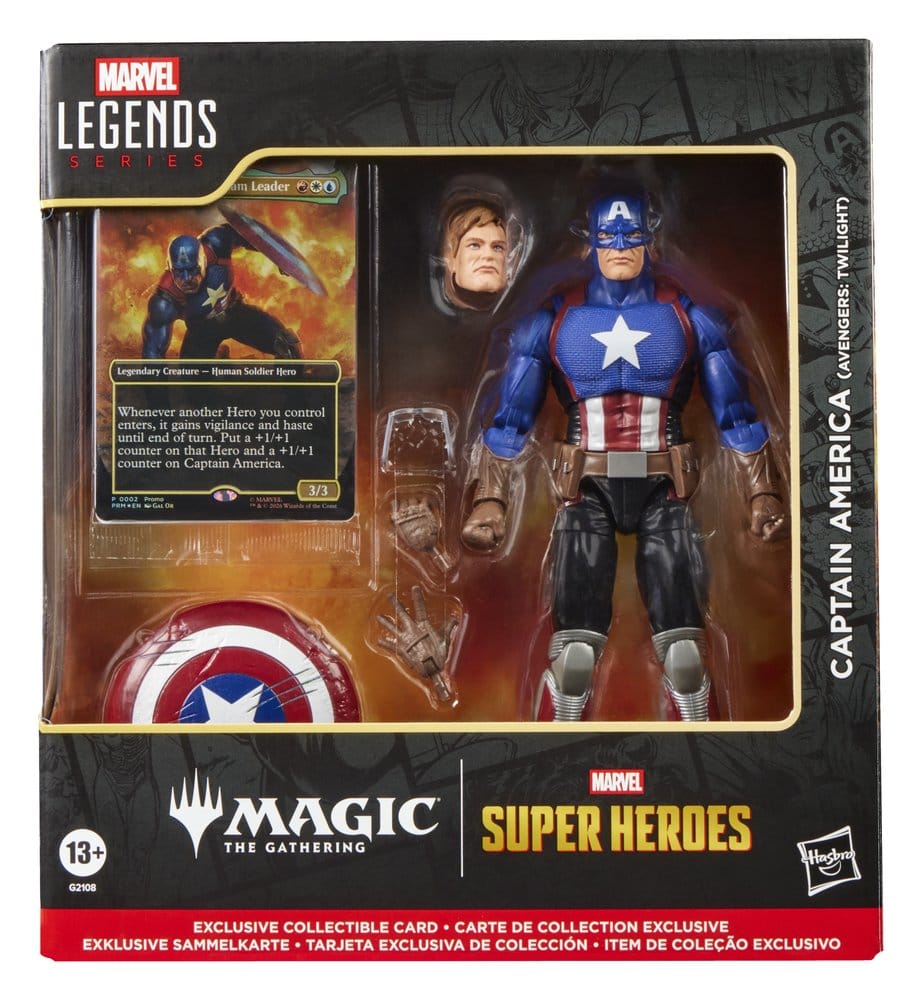 Magic The Gathering: Marvel Super Heroes Marvel Legends Action Figure Captain America (Avengers: Twilight) 15 cm