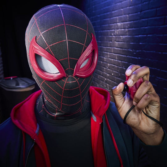 Spider-Man: Miles Morales Marvel Legends Electronic Expressive Mask