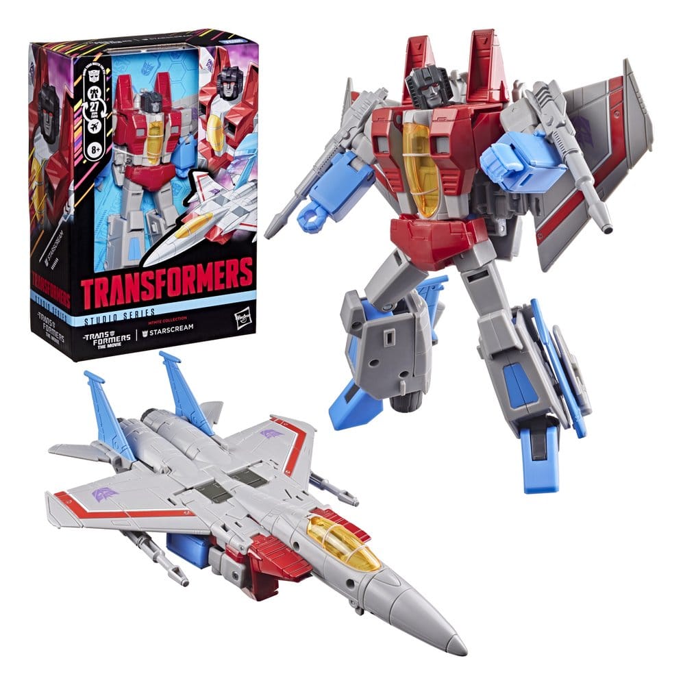 The Transformers: The Movie Studio Series Voyager Class Action Figure Starscream 17 cm