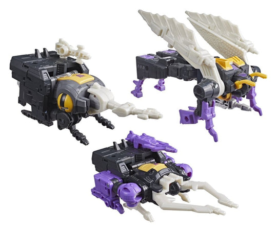 The Transformers: The Movie Studio Series Deluxe Class Action Figure 3-Pack Insecticon Bombshell, Shrapnel & Kickback 14 cm