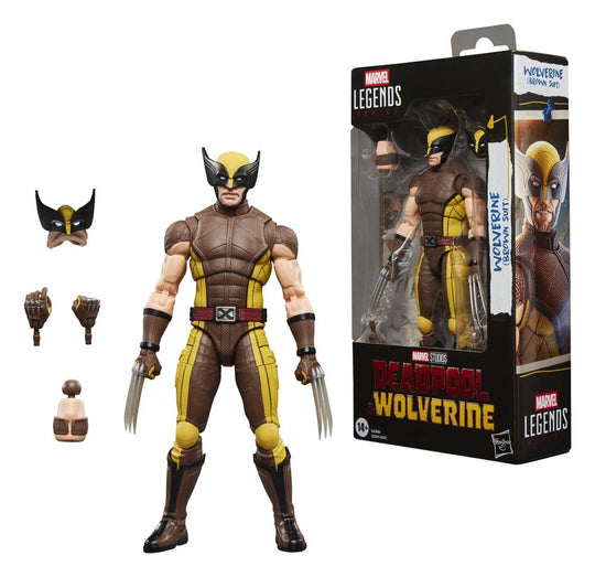 Deadpool & Wolverine Marvel Legends Action Figure Wolverine (Brown Suit) 15 cm