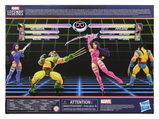 Marvel Games Marvel Legends Action Figure 2-Pack Wolverine & Psylocke 15 cm