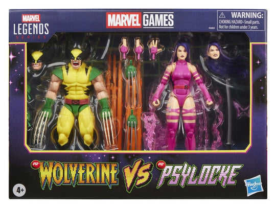 Marvel Games Marvel Legends Action Figure 2-Pack Wolverine & Psylocke 15 cm