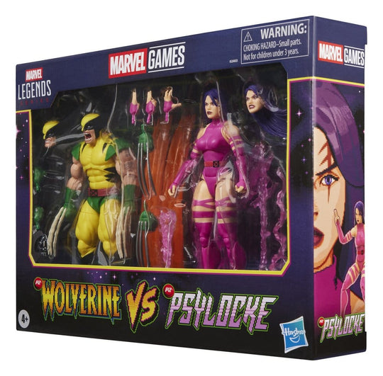 Marvel Games Marvel Legends Action Figure 2-Pack Wolverine & Psylocke 15 cm