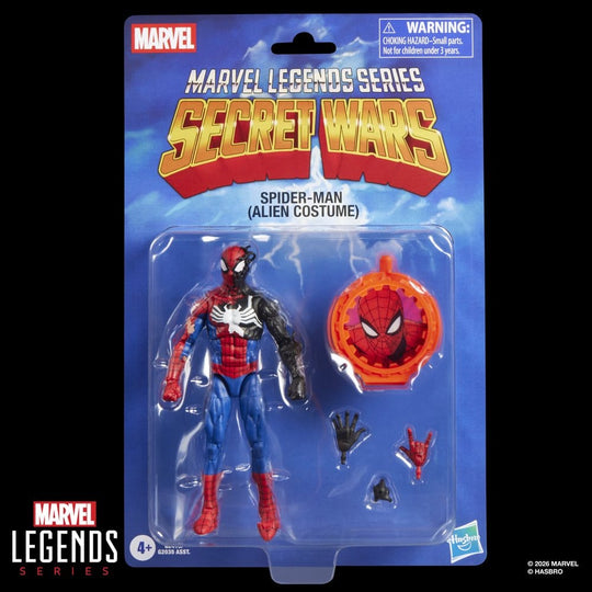Secret Wars Marvel Legends Action Figure Spider-Man (Alien Costume) 15 cm