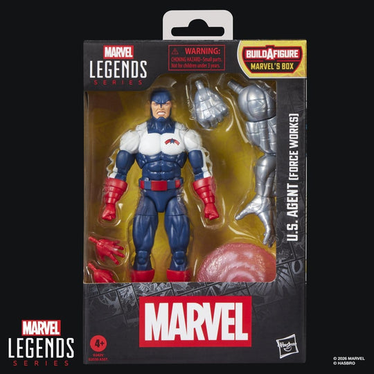 Marvel Legends Action Figure U.S. Agent (Force Works) (BAF: Marvel's Box) 15 cm