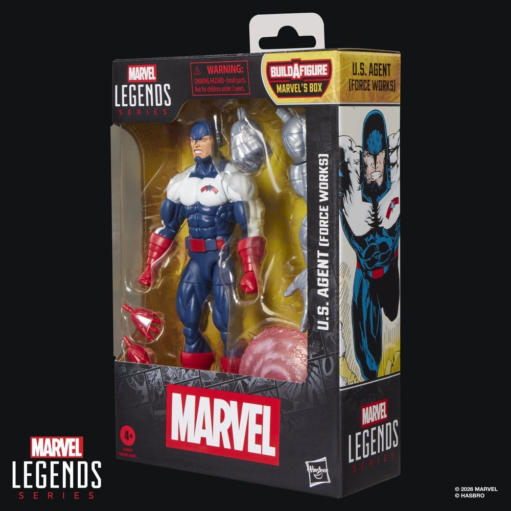 Marvel Legends Action Figure U.S. Agent (Force Works) (BAF: Marvel's Box) 15 cm