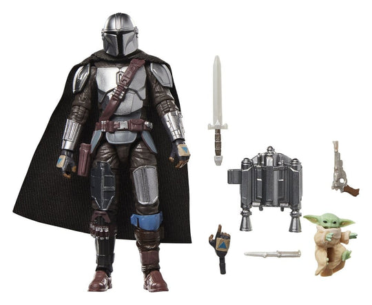 Star Wars: The Mandalorian & Grogu Vintage Collection Action Figure The Mandalorian & Grogu 10 cm