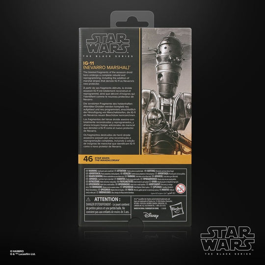 Star Wars: The Mandalorian Black Series Action Figure IG-11 (Nevarro Marshal) 15 cm