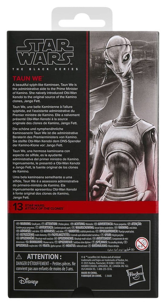 Star Wars Episode II Black Series Action Figure Taun We 15 cm