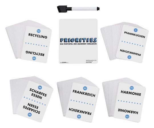 Priorities Card Game *German Version*