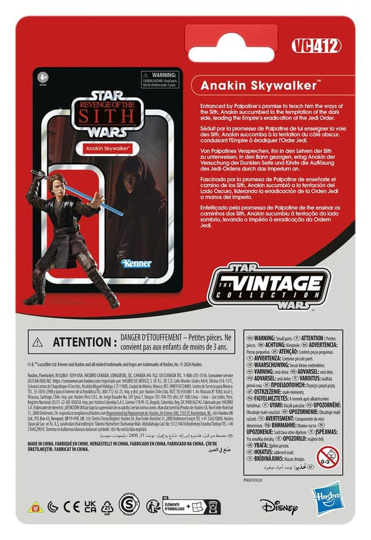 Star Wars Episode III Vintage Collection Action Figure 2-Pack Anakin Skywalker & Clone Commander Cody (Utapau) 10 cm