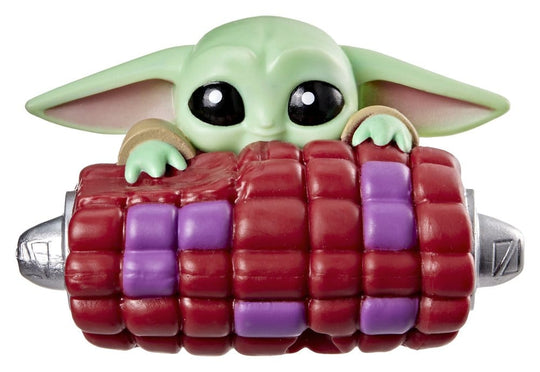 Star Wars Mini Figures 4 cm Grogu Snack Attack Series 1 Blind Box Display (24)