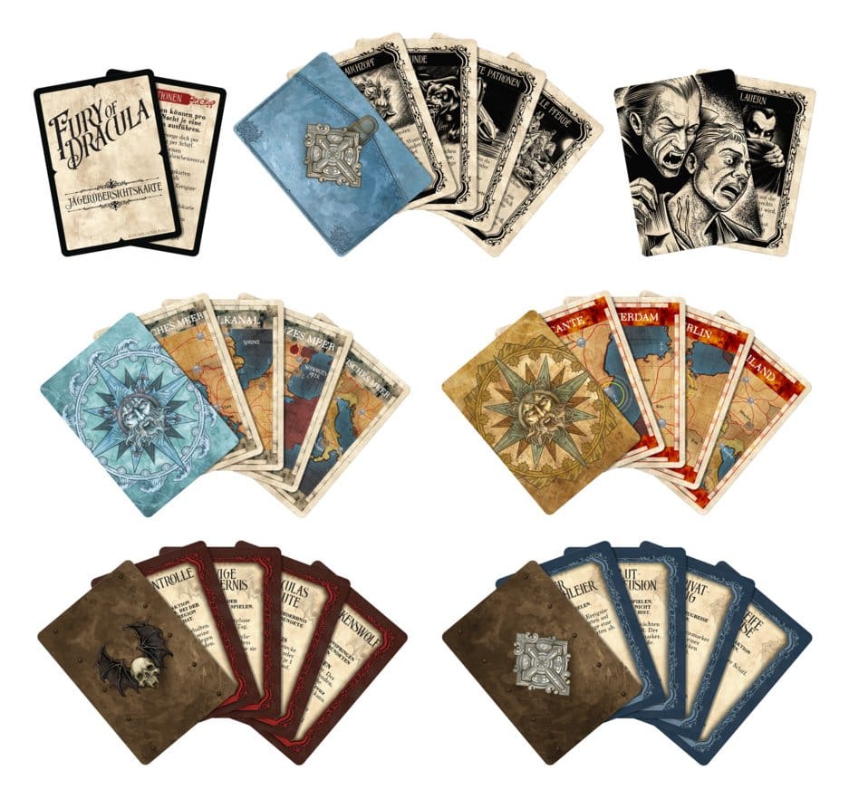 Fury of Dracula Board Game 5th Edition *German Version*