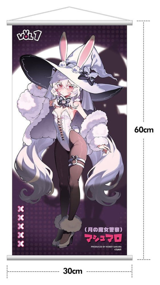 Original Character PVC Figure 1/6 Moon Witch Police Marshmallow illustration by SAVI Deluxe Edition 34 cm