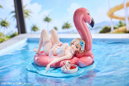 Brown Dust 2 PVC Figure 1/7 Hot Summer Dream Justia 16 cm