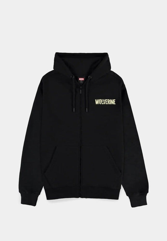 Marvel Zipper Hoodie Wolverine Black Size XXL