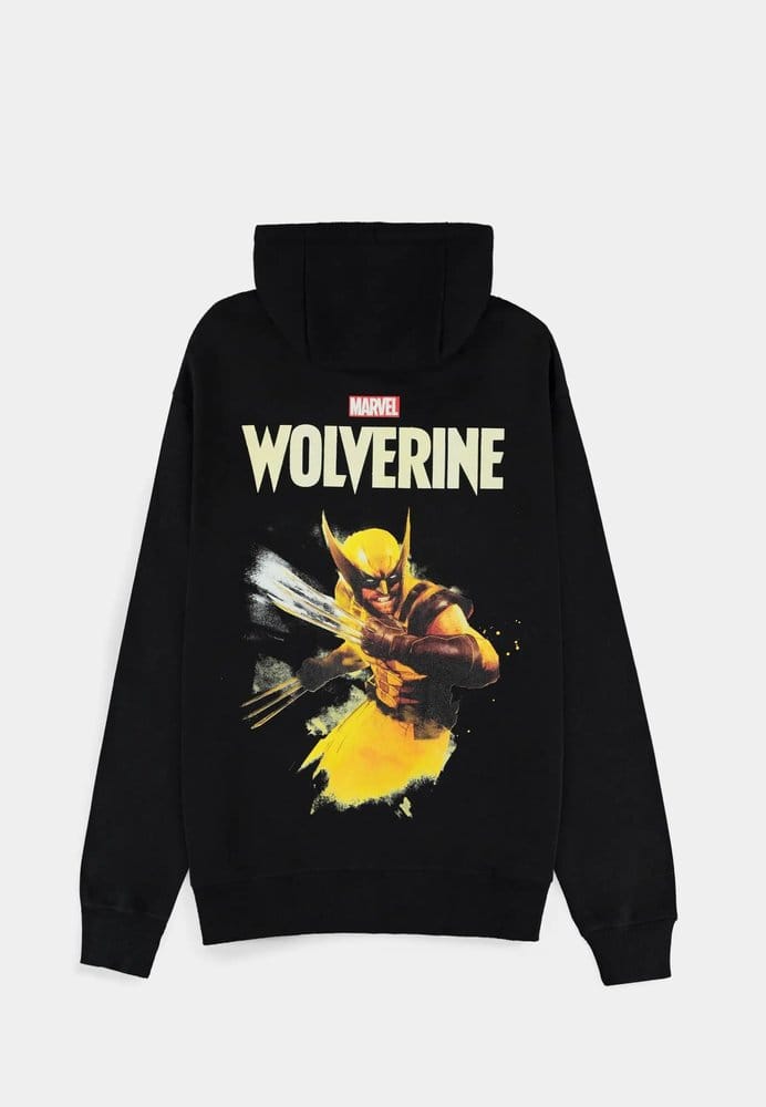 Marvel Zipper Hoodie Wolverine Black Size XXL