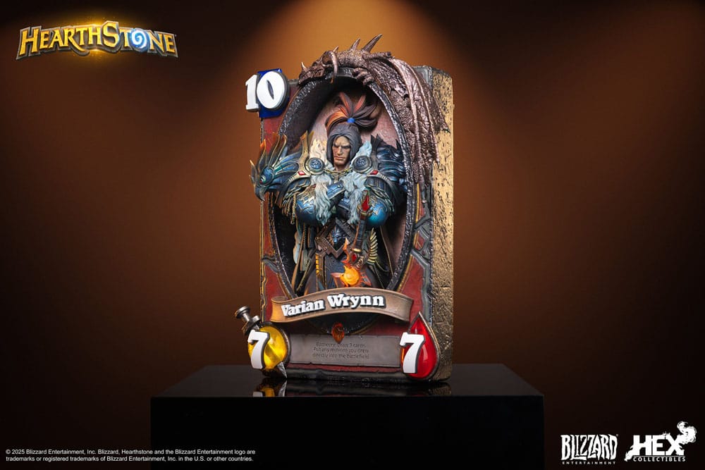 Hearthstone 3D Art Frame Statue Varian Wrynn 31 cm