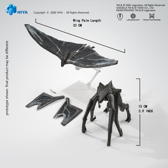 Godzilla (2014) Exquisite Basic Action Figures Male & Female Muto Set 16 cm