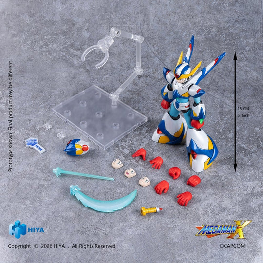 Mega Man X Exquisite Basic Series  Actionfigur X Falcon Armor Version 15 cm