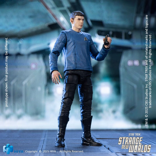 Star Trek Strange New Worlds Exquisite Mini Series  Actionfigur 1/18 Spock 11 cm