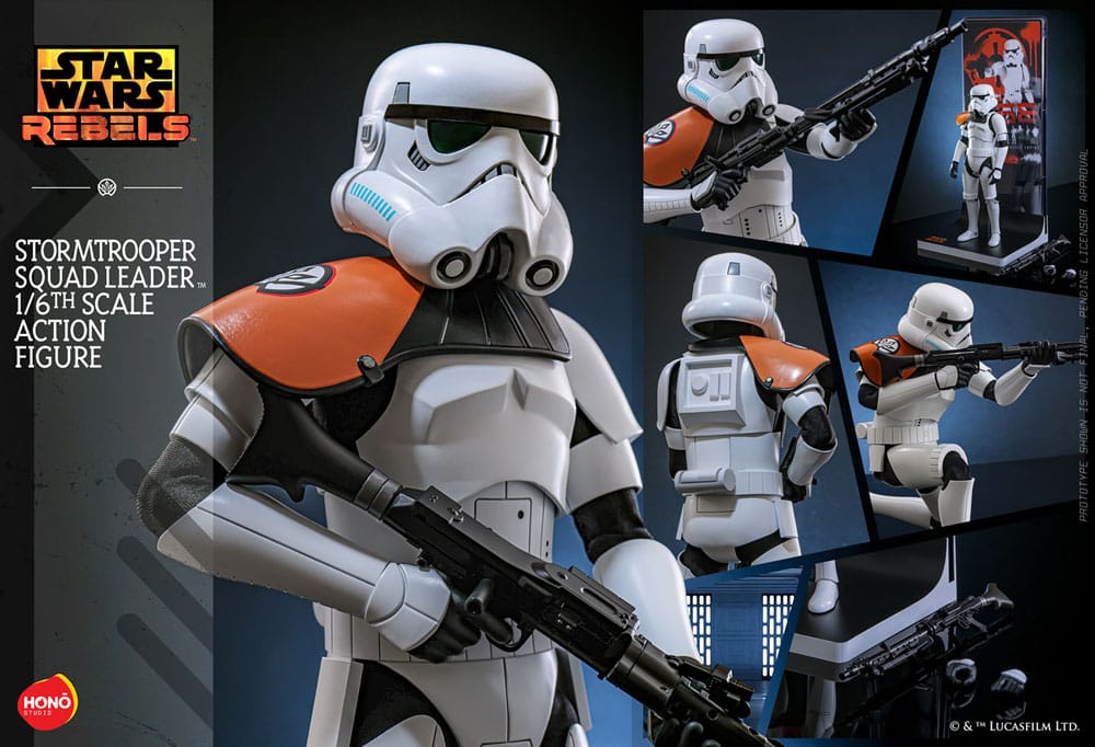 Star Wars: Rebels Action Figure 1/6 Stormtrooper Squad Leader 28 cm