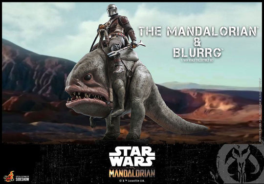 Star Wars The Mandalorian Action Figure 2-Pack 1/6 The Mandalorian & Blurrg 37 cm