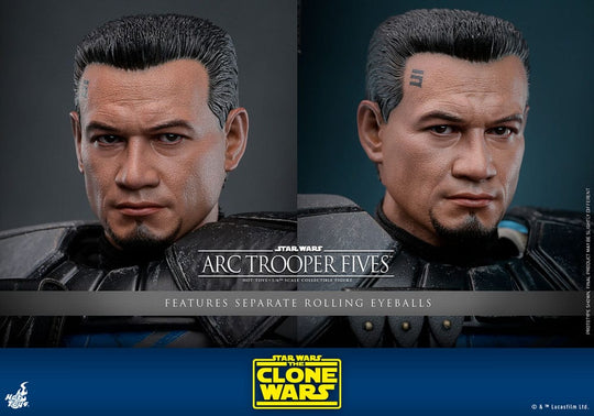 Star Wars: The Clone Wars Action Figure 1/6 Arc Trooper Fives 30 cm