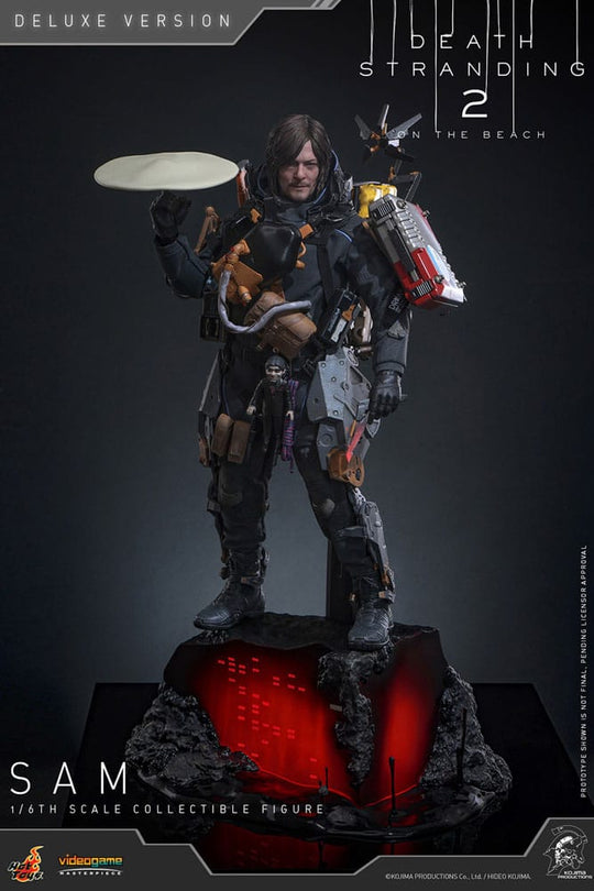 Death Stranding 2: On the Beach Videogame Masterpiece Action Figure 1/6 Sam (Deluxe Version) 31 cm
