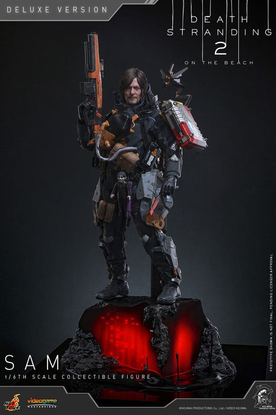 Death Stranding 2: On the Beach Videogame Masterpiece Action Figure 1/6 Sam (Deluxe Version) 31 cm