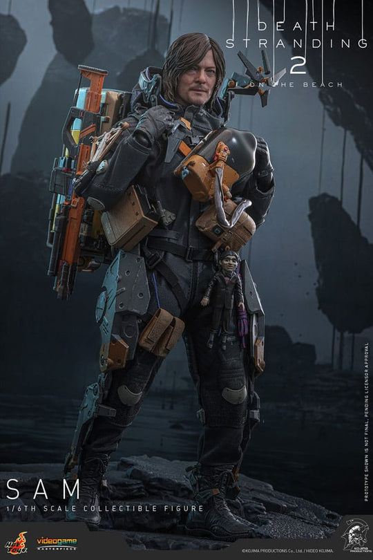 Death Stranding 2: On the Beach Videogame Masterpiece Action Figure 1/6 Sam 31 cm