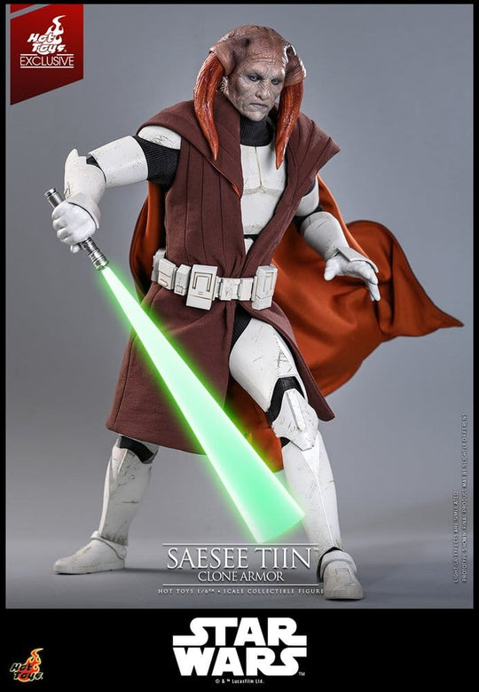 Star Wars: The Clone Wars Television Masterpiece Action Figure 1/6 Saesee Tiin (Clone Armor) (Hot Toys Exclusive) 32 cm