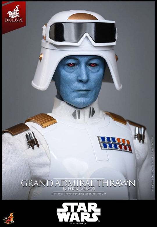 Star Wars: Rebels Television Masterpiece Action Figure 1/6 Grand Admiral Thrawn (Imperial Armor) Hot Toys Exclusive 32 cm