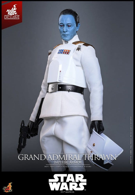 Star Wars: Rebels Television Masterpiece Action Figure 1/6 Grand Admiral Thrawn (Imperial Armor) Hot Toys Exclusive 32 cm