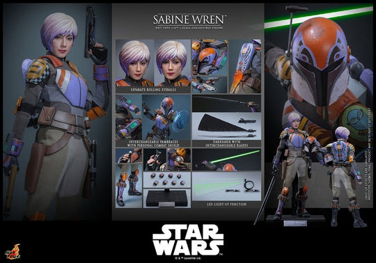 Star Wars: Rebels Television Masterpiece Action Figure 1/6 Sabine Wren 29 cm