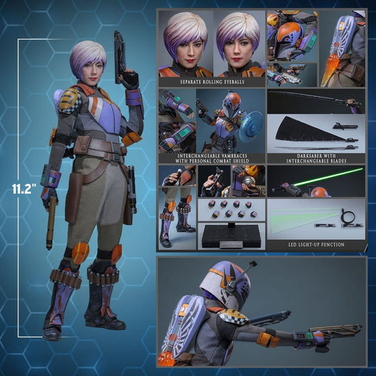 Star Wars: Rebels Television Masterpiece Action Figure 1/6 Sabine Wren 29 cm