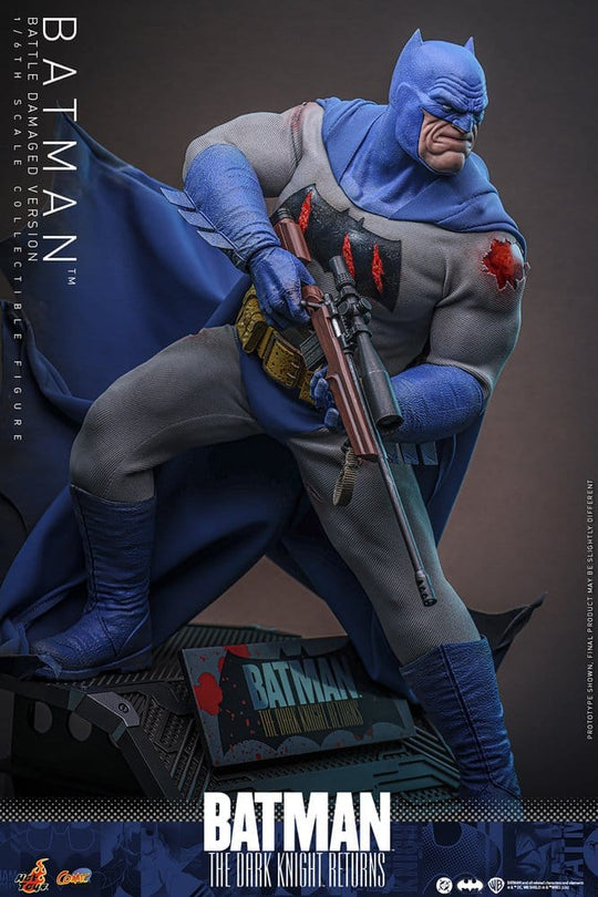 Batman: The Dark Knight Returns Comic Masterpiece Action Figure 1/6 Batman (Battle Damaged Version) 32 cm