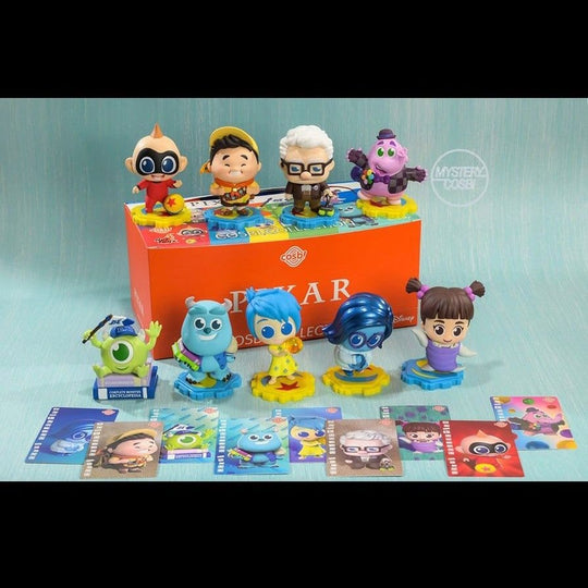 Pixar Cosbi Mini Figures 8 cm Blind Box Display (8)