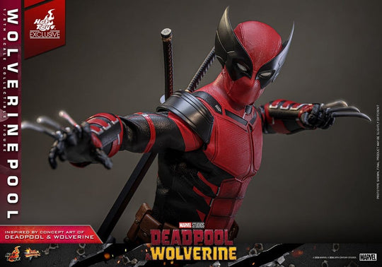 Deadpool & Wolverine Movie Masterpiece Action Figure 1/6 Wolverinepool Hot Toys Exclusive 31 cm