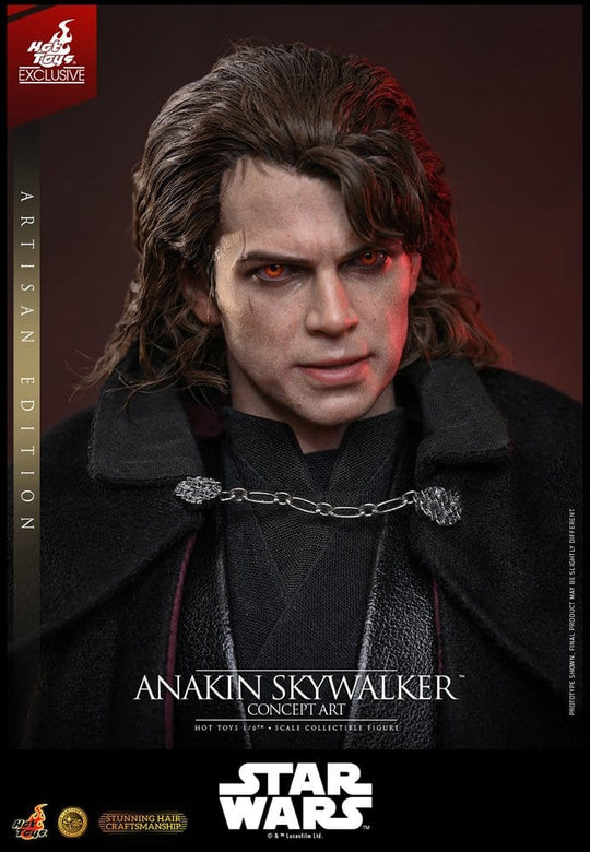 Star Wars Episode III: Revenge Of The Sith Movie Masterpiece Action Figure 1/6 Anakin Skywalker (Concept Art Version) (Artisan Edition) Hot Toys Exclusive 31 cm
