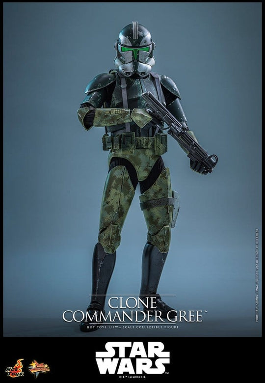 Star Wars Movie Masterpiece Action Figure 1/6 Clone Commander Gree 30 cm