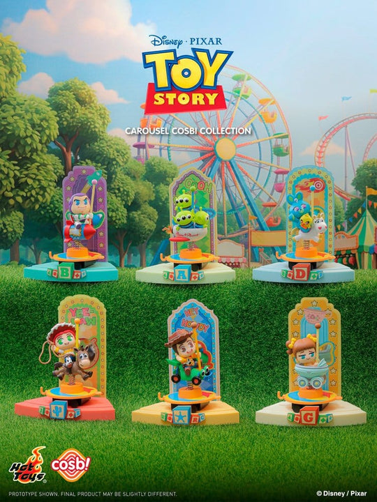 Toy Story Cosbi Mini Figures Carousel Collection 10 cm Blind Box Display (6)