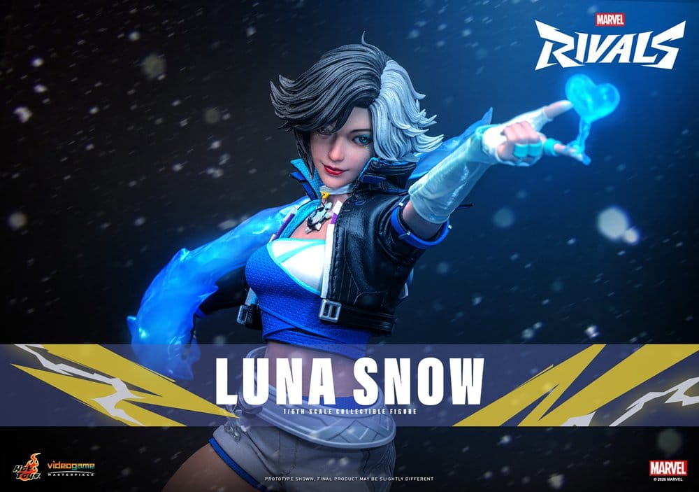 Marvel Rivals Videogame Masterpiece Action Figure 1/6 Luna Snow 28 cm